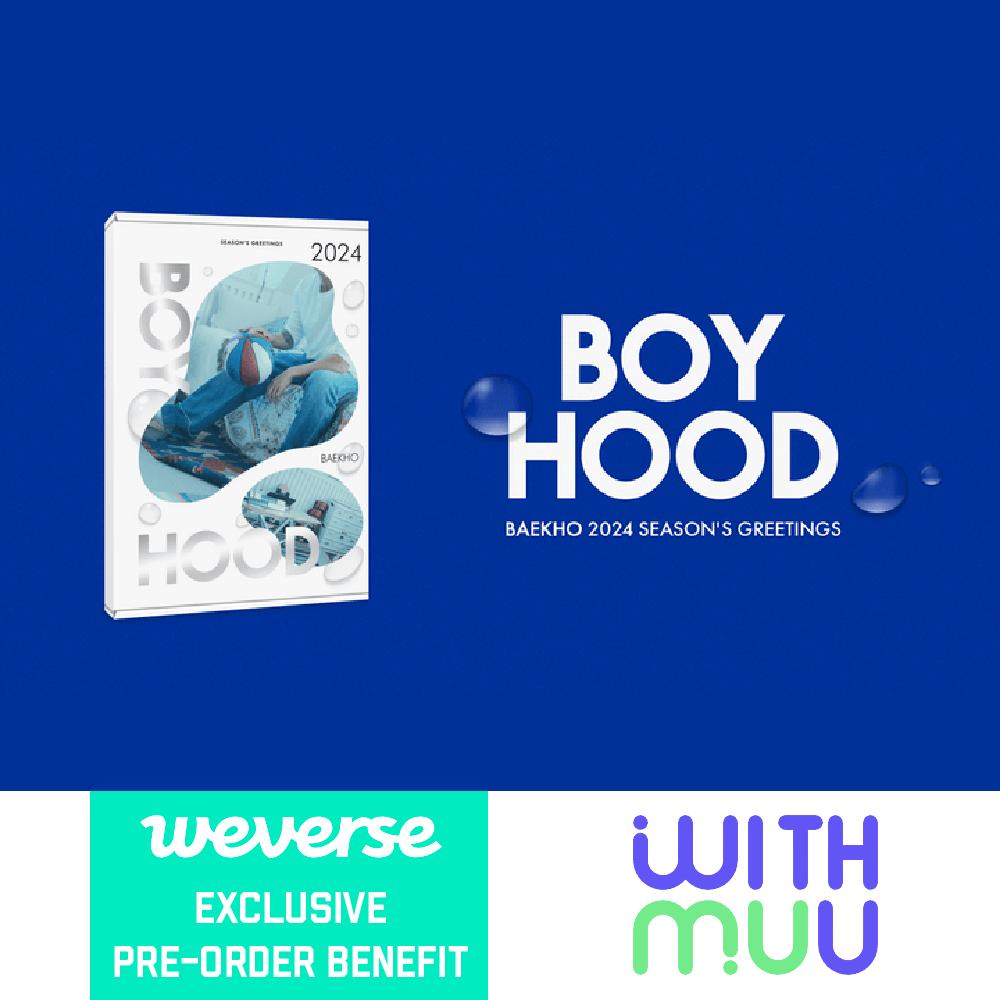 

Оформите предзаказ BAEKHO Season's Greetings 2024 BOYHOOD + POB
