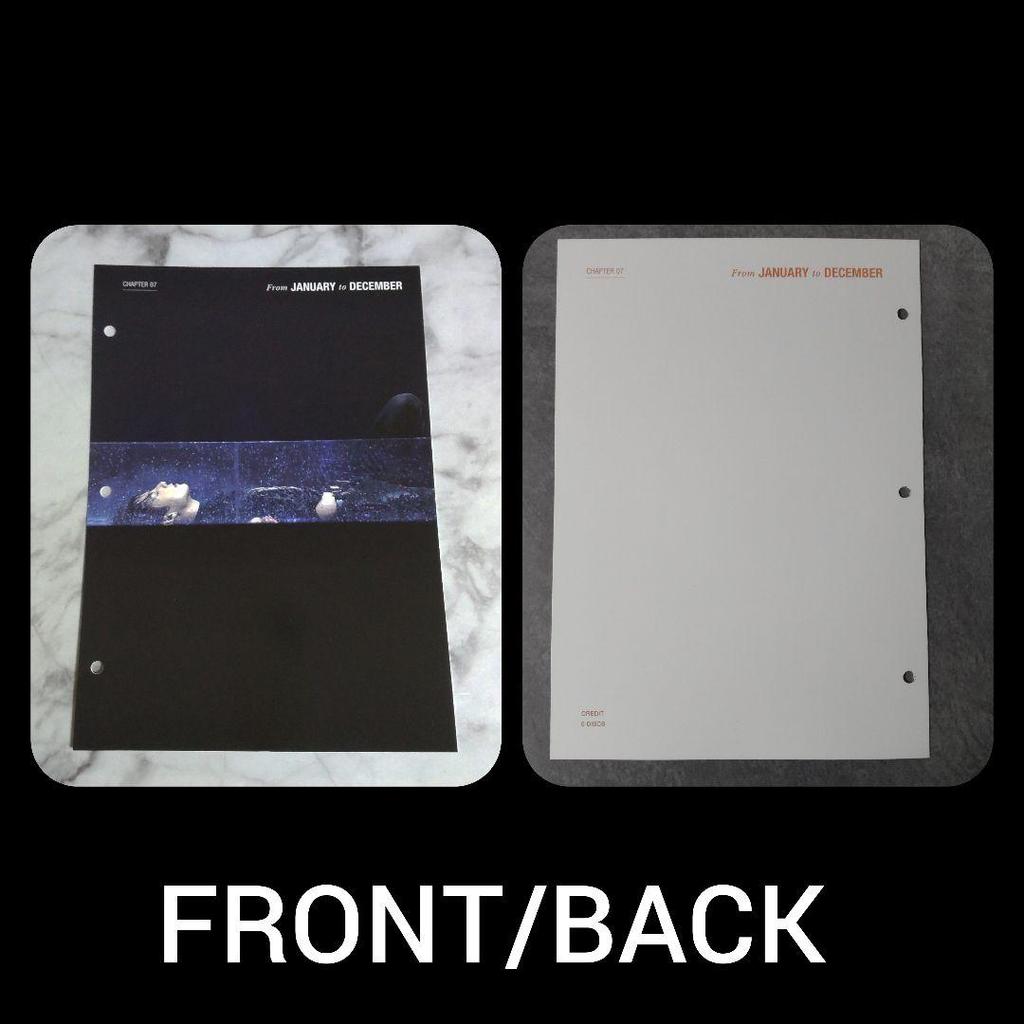 [USED] BTS/Jungkook 2018/2019 Clear Photo INDEX etc. 2 items Mem