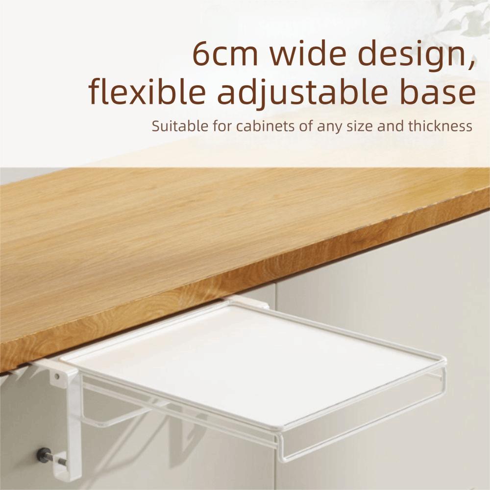 With Towel Rack Countertop Storage Rack Foldable Design Extension Storage  Cabinet Storage