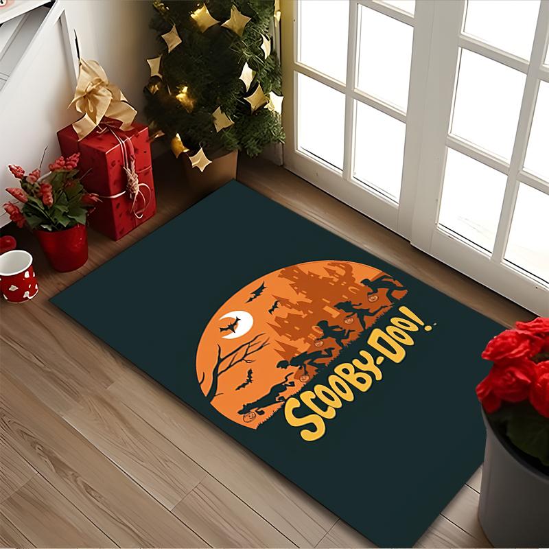 Tappeto Stampato SCOOBY-DOO, Tappeto Multifunzionale per Sedia da Ufficio, Divano, Tappeto Facile da Pulire per Casa e Spazi Abitativi