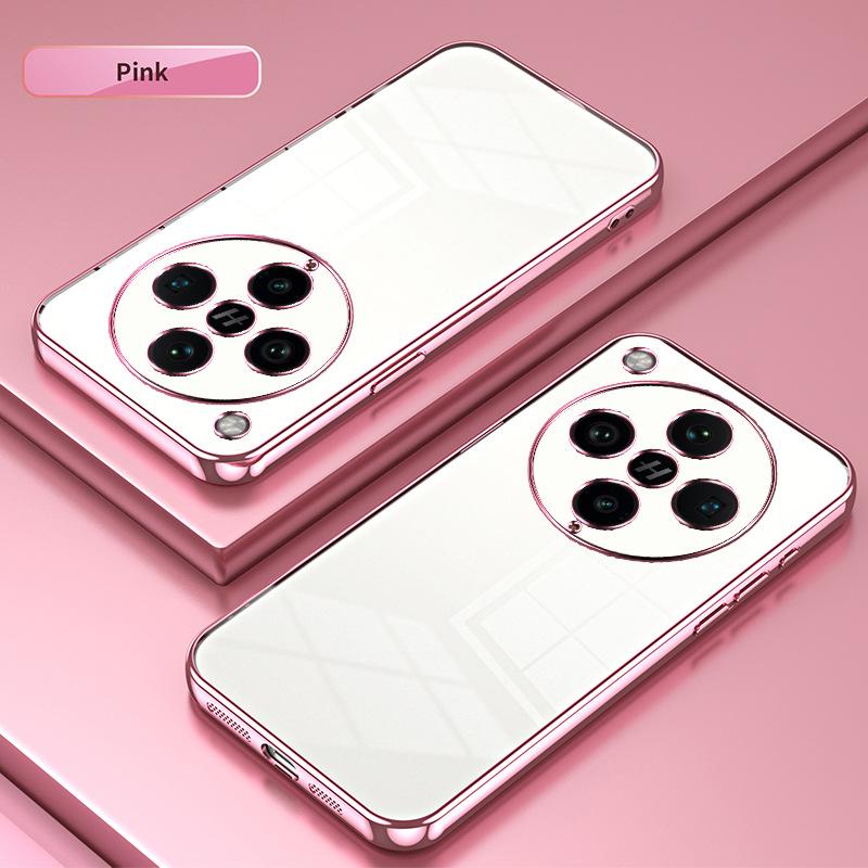 Applicable to OPPO FindX9Pro electroplated glitter mobile phone case FindX8 transparent K15 anti-drop protective case