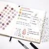 6 Sheets, Cute Expression Cartoon Doodle Cup Round Sticker, Multicolor Smile Face Gift Decoration Hand Account Sticker, Korean