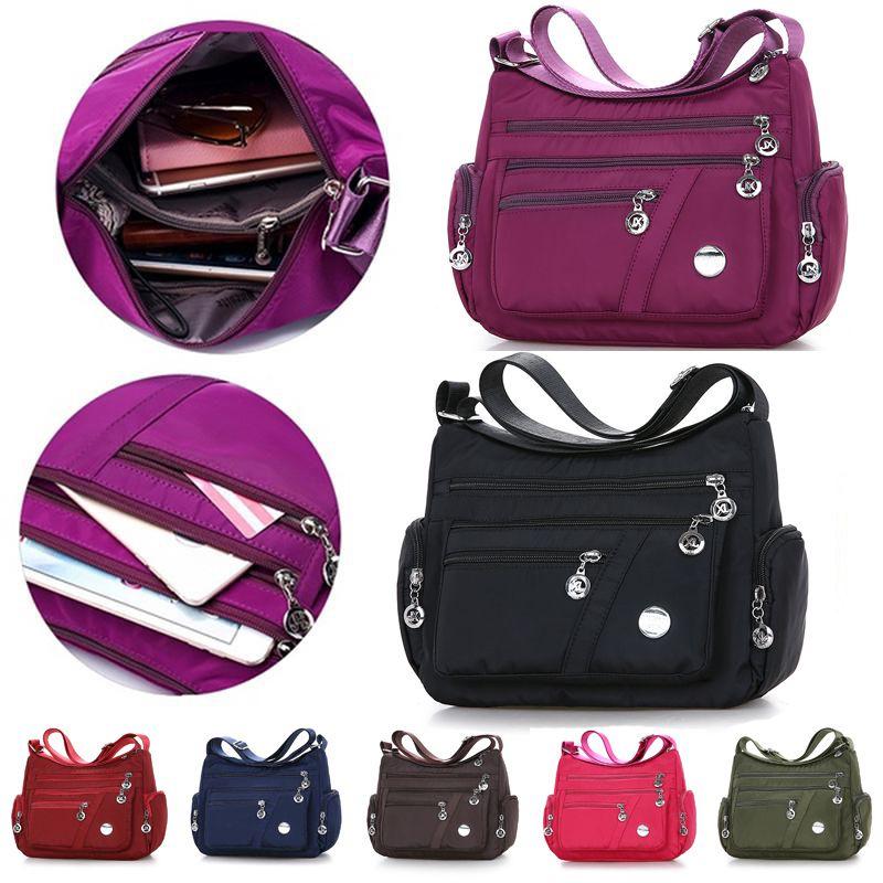 Elegant And Stylish Women Waterproof Tote Messenger Bag With Adjustable Shoulder Strap