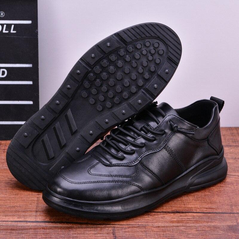 New Designers Business Dress Shoes Genuine Leather Formal Office Men Shoes Party Fashion Wedding Man Footwear Trendy Sneakers