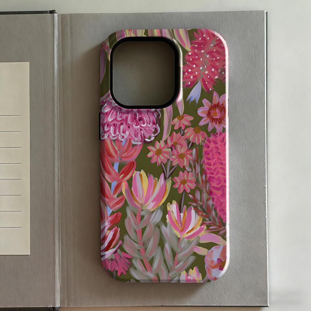 

Clmj Cow Scatter Phone Case for iPhone 17 16e 16 15 14 13 12 11 X XS XR XSMAX 8 Air Pro Max Plus Luxury Double-layer Back Cover iPhone 11