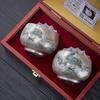 Chaxun Dragon Year Gilded Silver Kung Fu Tea Cup with Redwood Gift Box