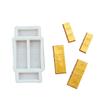 Flexible Gold Brick Silicone Mold Chocolate Gumpaste Making Mold Baking Tool Creative Fondant Dessert Mould