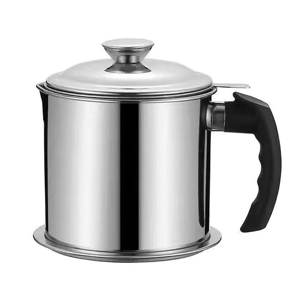 1.4L/1.9L Cooking Oil Strainer Large Capacity Oil Bottle New Oil Filter Pot  Kitchen
