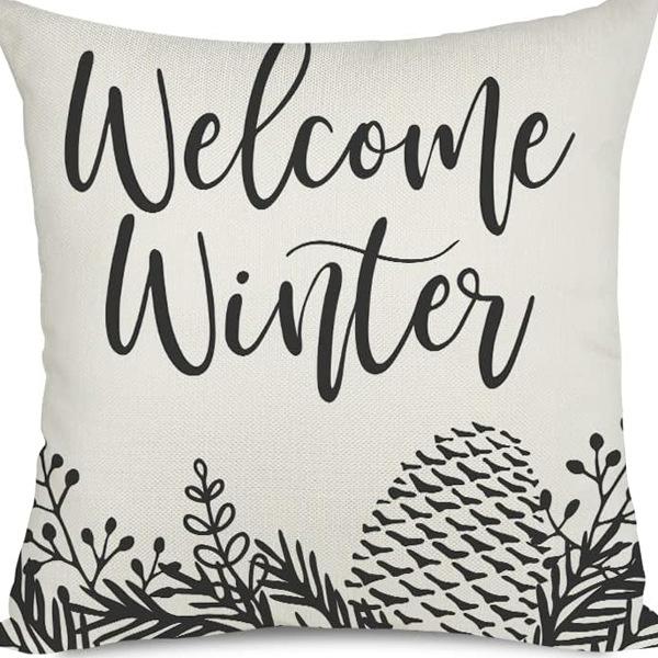 Christmas Pillow Cushion Home Living Room Festive Atmosphere Decoration Backrest Car Waist Cushion
