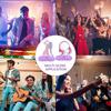 9pcs Birthday Party Decorations Music Lover Honeycomb Centerpieces, Singer Themed Party Fans Celebration Party Supplies, Concerts Decor Supplies