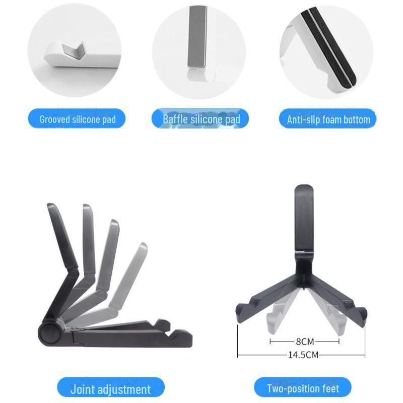 Universal Folding Desktop Stand for iPad, Tablets & Mobile Phones