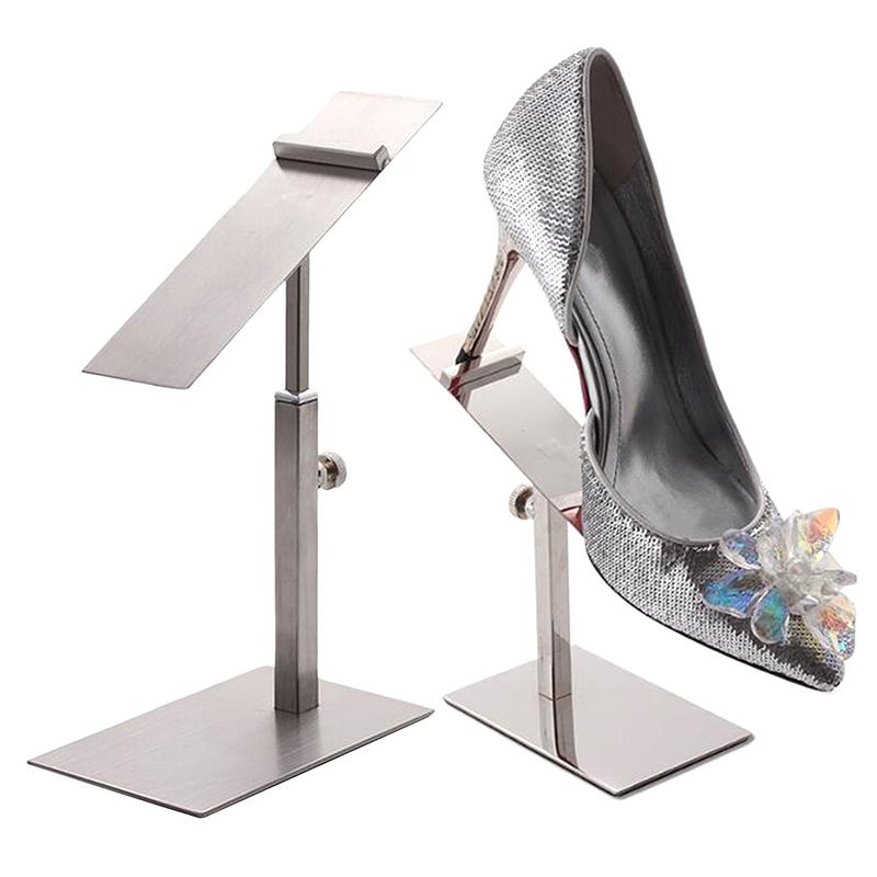 Suport de Expunere Pantofi Femei Anti-Alunecare Durabil Raft Pantofi Piele Bărbați Pentru Desktop Magazin Suport de Expunere Pantofi Înălțător Pantofi Ajustabil