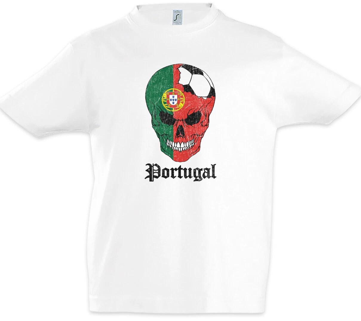 Portugal Football Comet Kids Boys kids boys T-Shirt Portuguese Football Flag 120