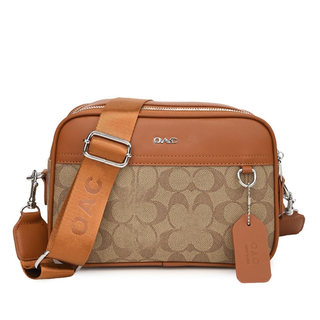 Trendige Damen Umhängetasche mit breitem Riemen - Vielseitiges und strukturiertes Design für Frauen