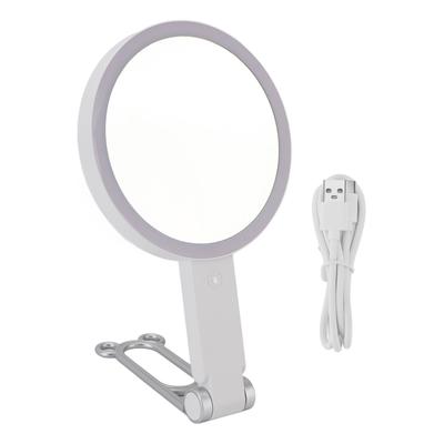 Lighted Makeup Mirror 1X10X Magnifying Mirror Destop Wall Mount and Handheld Makeup Mirror with