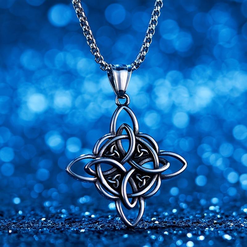 New Nordic European and American Wilt Knot Pendant Retro Men s Necklace Pendant Fashion 60CM(Necklace Long)