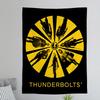TThunderbolts 2025 Film Anime Wandteppich Wandbehang Dekoration Haushalt Wandbehang Heimdekoration