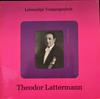 LP Record THEODOR LATTERMANN  Theodor Lattermann LV242 Lebendige Verga Austria Classical Used