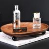 Wooden Entrance Key Tray Simple Jewelry Storage Plate Modern Living Room Desktop Fruit Plates Nordic Home Decoration Trays