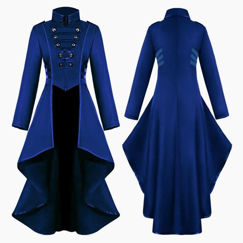 Women's Medieval Irregular Hem Gown