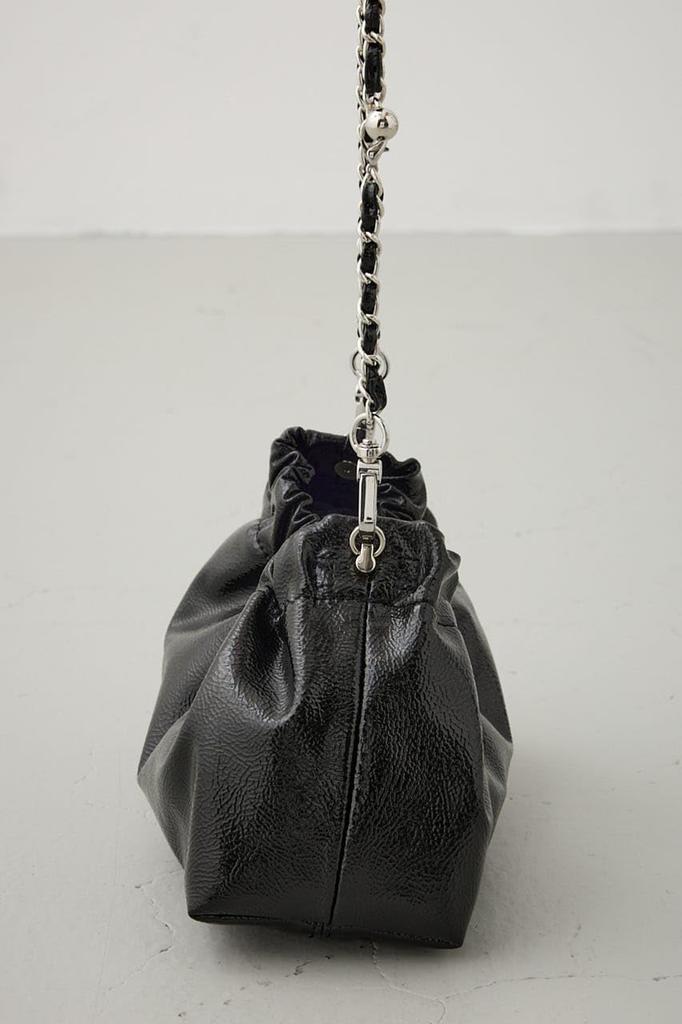 AZUL by Moussy Women's Metal Chain Pochette Bag, 250IAC55-1331, Free Size, Black