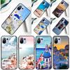 Oia Santorini Greece Case For POCO X5 X3 F5 Pro F3 F4 X4 GT M5s C40 Cover For Xiaomi 13 12 Lite 11T 12T Pro 12X