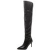 Sexy Overknee High Boots For Women Point Toe Fetish Party Shoes Thin Heel Over the Knee Boots Green Black White Winter Long Boot