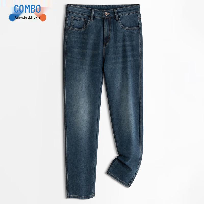 Kangbo Men s Straight Fit Casual Jeans 33