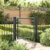 Galvanized Steel Mesh Garden Gate 100 X 75 Cm Grey