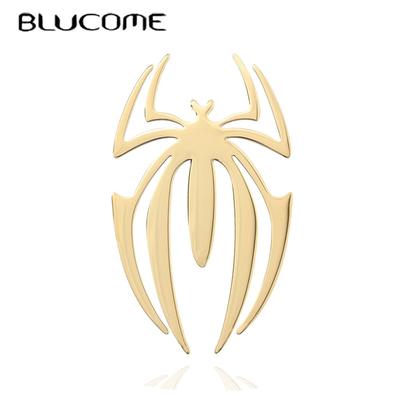 New Metal Spider Brooches for Women Classic Cute Insect Party Casual Pins Clothes Scarf Accessories Gifts