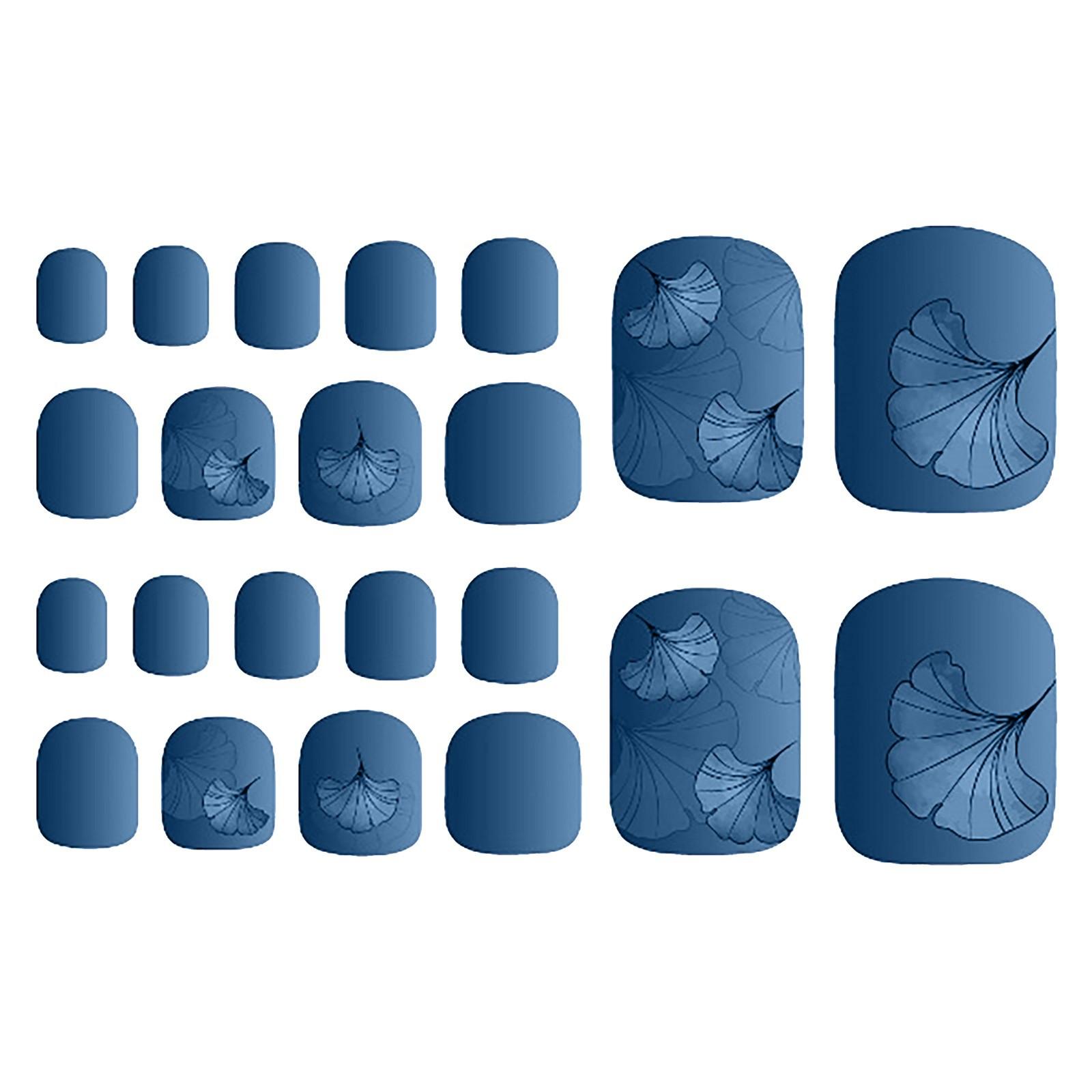 

22 листа DIY наклейки для упаковки ногтей на ногах, обертывания для ногтей на полный палец, палочка для ногтей