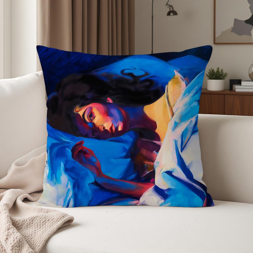 Singer Lorde Virgin Pillow Case Suitable For Bedrooms Living Rooms Cars Home Decoration