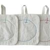 Soft Cotton Placemats Square Shape Cloth Napkins New Western Food Mats  Table Decor