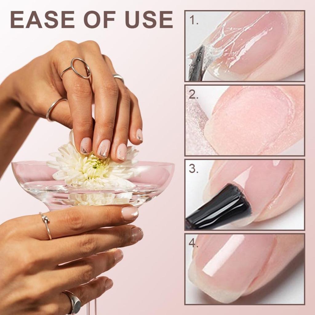 Cracked Nail  Gel Natural Nail  Kit