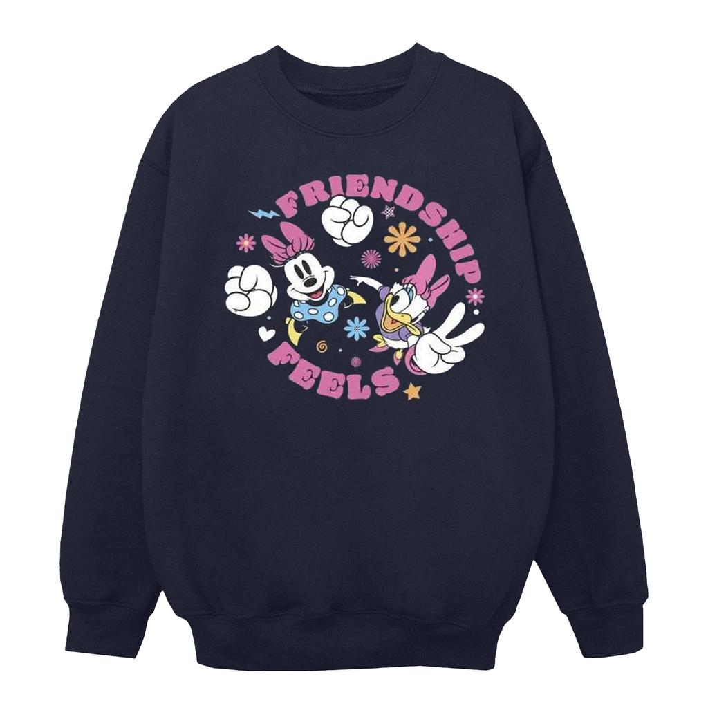 Disney Mens Minnie Mouse Daisy Friendship Sweatshirt