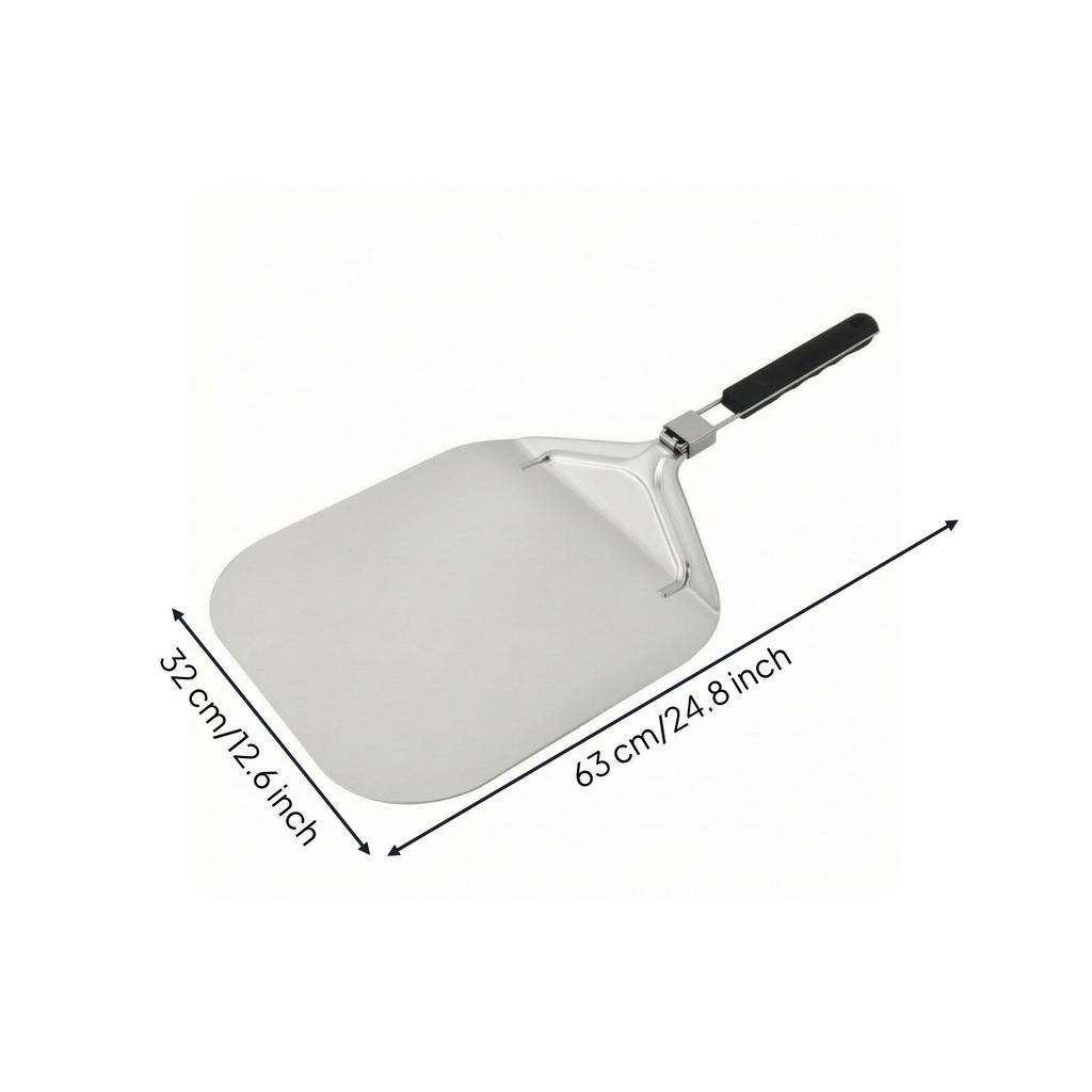 Folding Pizza Peel Foldable with Handle SpaceSaving Cooking Tool for Home