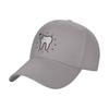 Fashion Dental Clinic Wall Face Decoration Dental Offices D Curved Brim Baseball Cap Structured Fit Hats For Unisex