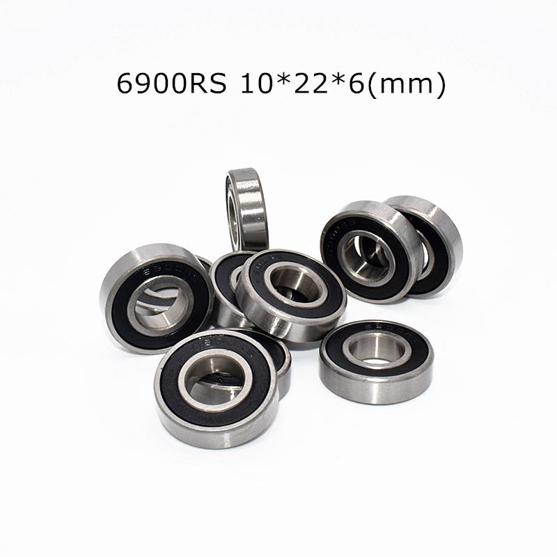 

6900RS хромований гумовий підшипник 10 шт. 10*22*6(мм)