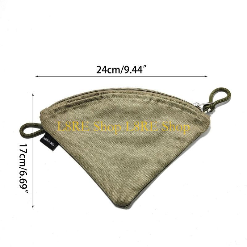 L8RE Practical Coffee Filter Carrying Bags Coffee Filter Organizers Lightweight Fabric Bag Portable Filter for Filter