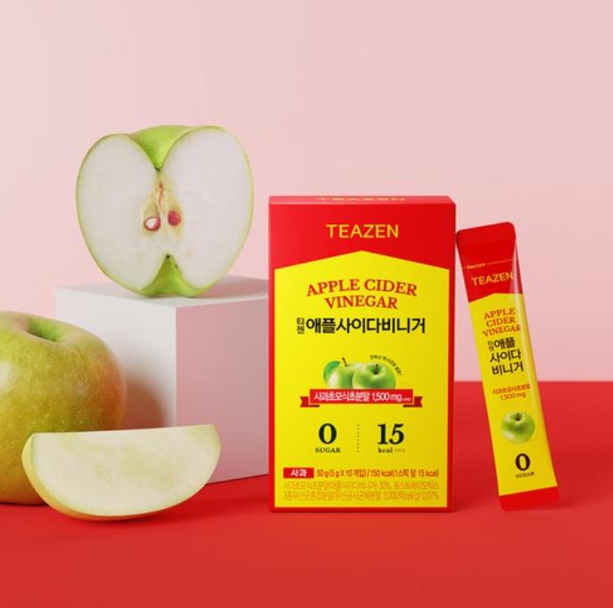 Teazen Apple Cider Vinegar 10pcs – Daily Wellness Stick