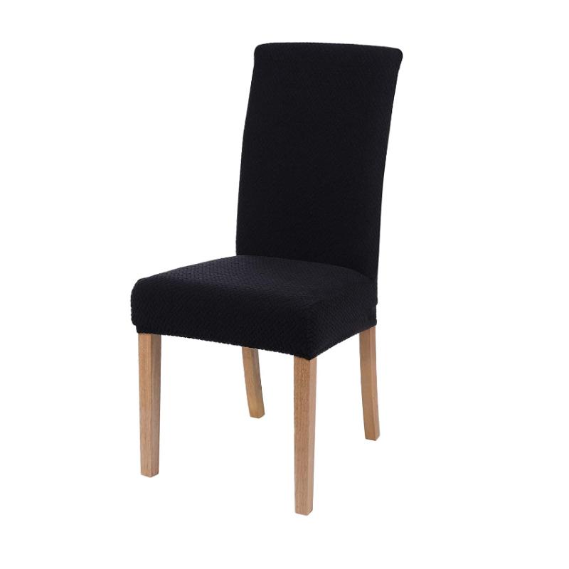 Stretch-Bezug für Esszimmerstühle, Jacquard-Spandex, Küchenstuhl, Sitz, Hotel, Bankett, elastischer Schonbezug
