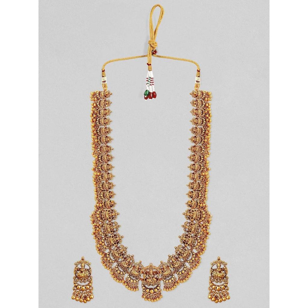 Halsketten-Set Tempel Traditionell Stilvoller Schmuck Geschenk für Damen & Mädchen