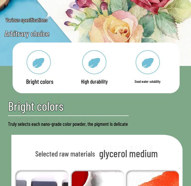 Boite en étain: Set de Peinture Aquarelle Portable 100 Couleurs pour Enfants DIY Nail Art & Peinture