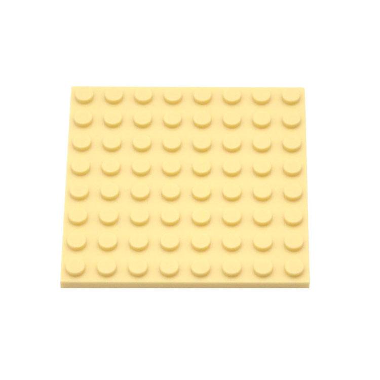 10pcs DIY Building Blocks Thin Figures Bricks 8x8 Dots 12Color Educational Creative Size Compatible With Brand Toys for Children