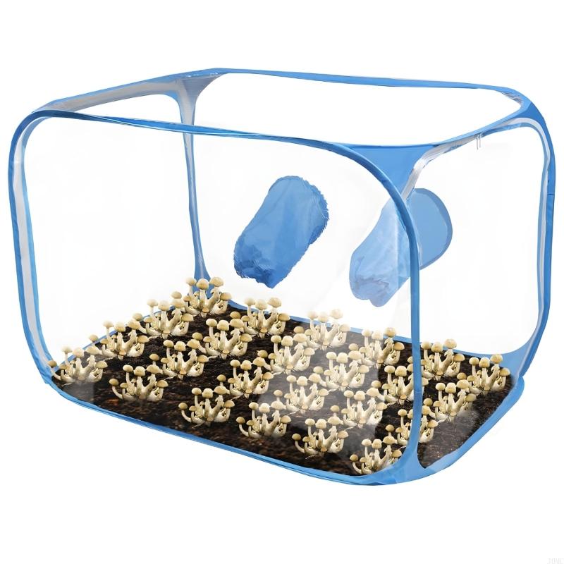 Transportable Collapsing Still Air Chamber for Mushroom Cultivation and Lab Grade Inoculation J0MC
