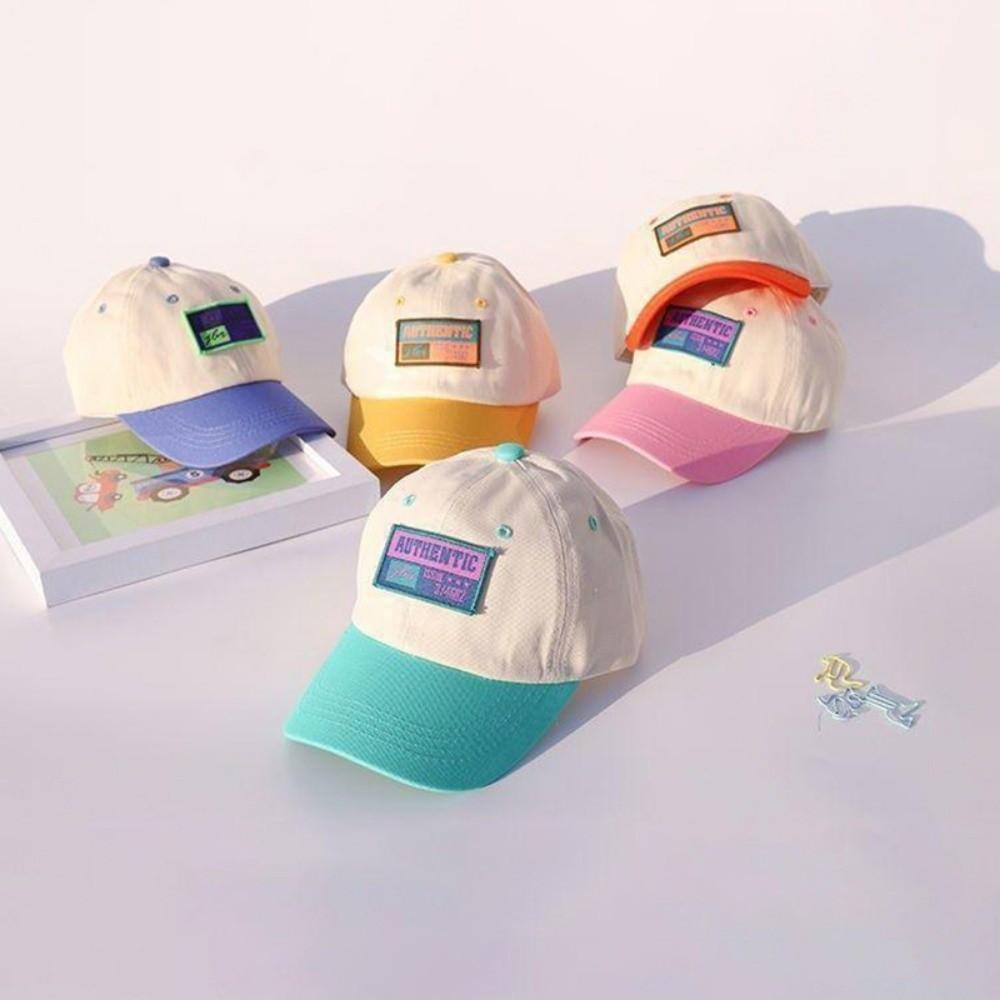 Breathable Children Baseball Caps Letter Embroidery Duck Tongue Cap New Sunshade Cap Outdoor
