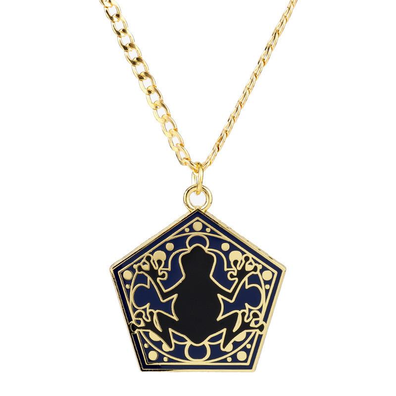 Magic Collectors School Necklace With Alloy Pendant And Geometric Design For Party And Commemoration