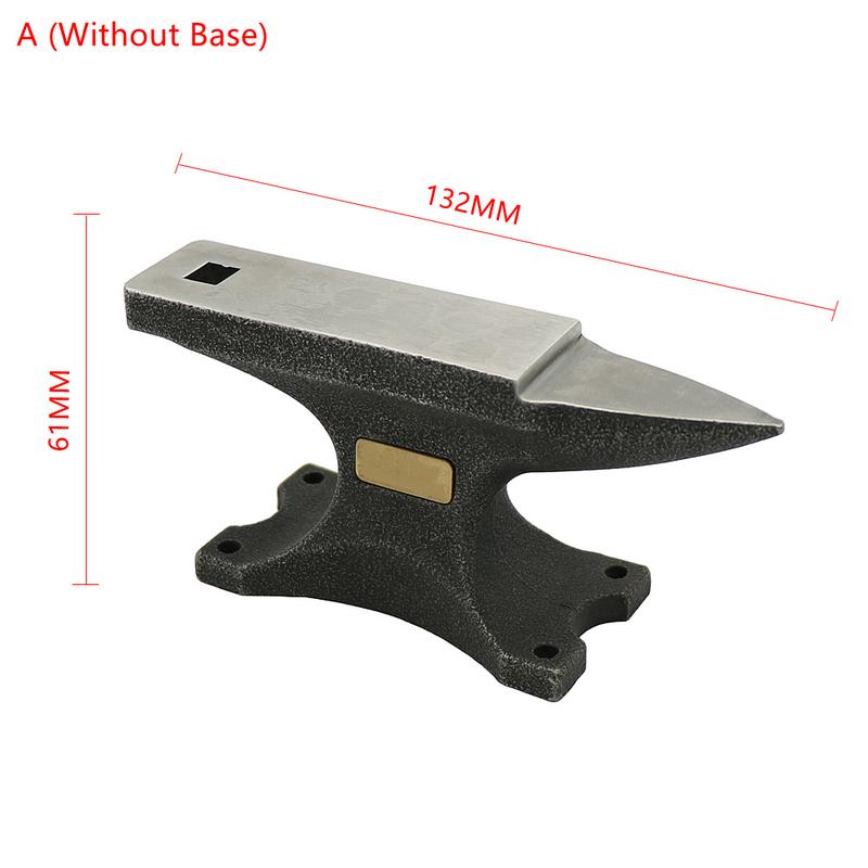 1 Stück Amboss aus Eisen, Metall-Schlagpolster zum Glätten oder Formen von Metallen, Schmuckherstellungswerkzeug