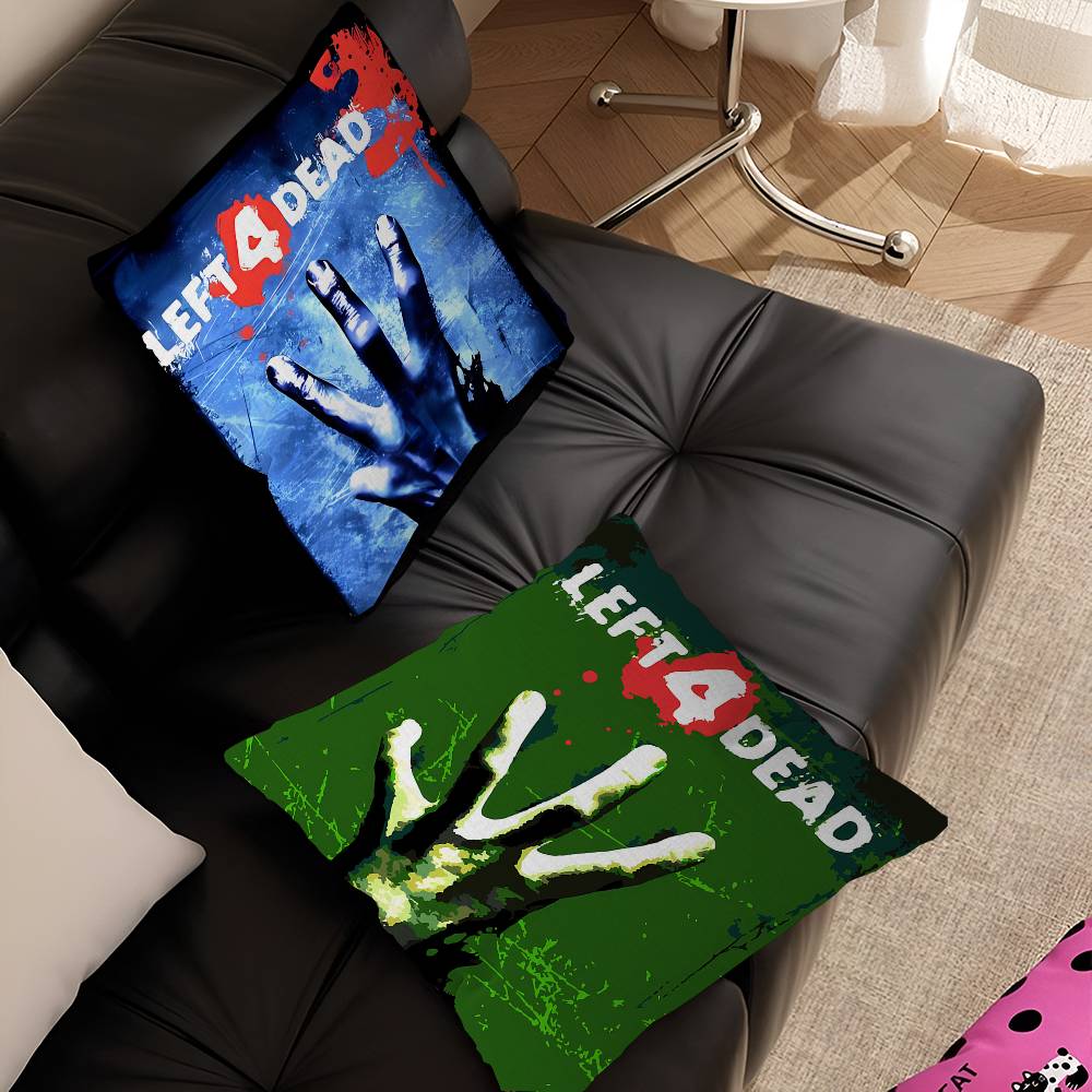 Game Left 4 Dead Pillow Cover Sofa Cushion Cover Home Room Decoration Children Gift