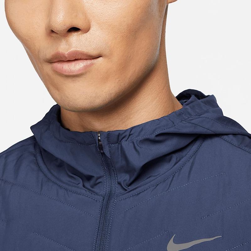 Nike Therma-Fit Repel Kapuzen-Reißverschluss Einfarbig Langarm Baumwolljacke Herrenjacke DD5645-437